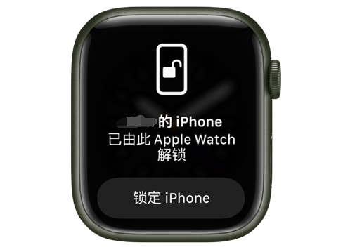 兴山苹果手机维修分享用 AppleWatch 解锁配备面容 ID 的 iPhone方法 