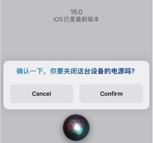 兴山苹果手机维修分享iOS 16 Beta5为什么要取消Siri语音关机功能 
