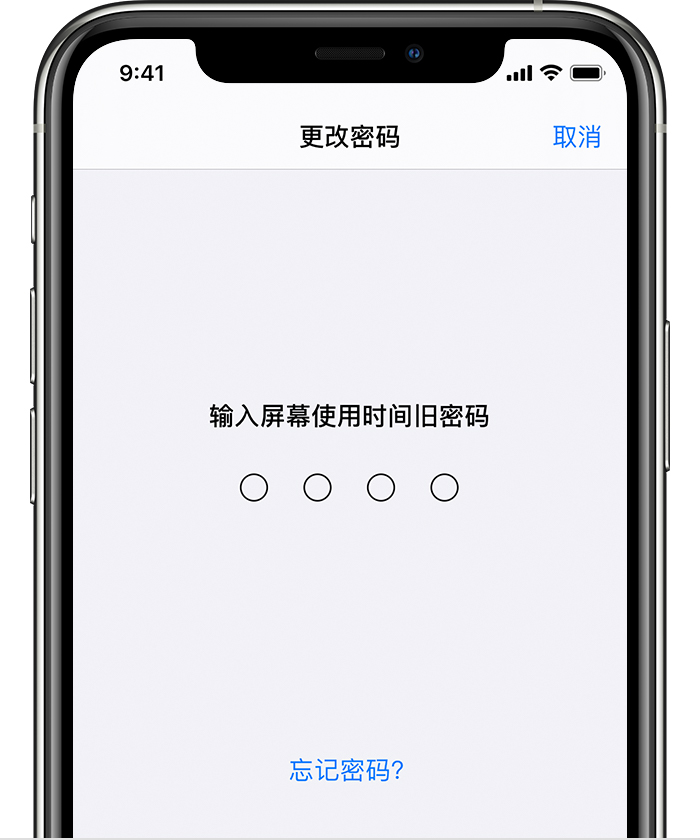 兴山苹果手机维修分享iOS 14 忘记屏幕使用时间密码怎么办 